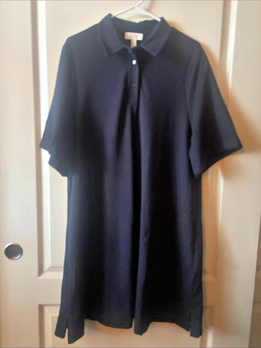 COS Navy Mini Dress Size Medium Like New